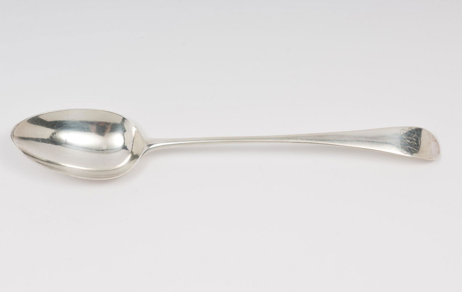 1787 Hester Bateman Sterling Stuffing Spoon (1 of 4)