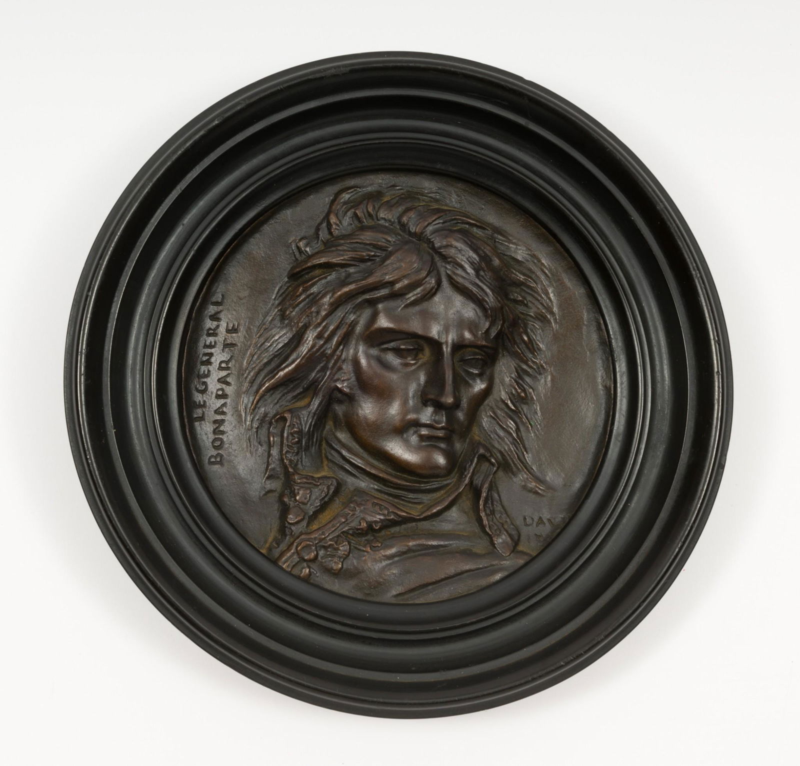 David D'Angers "Le General Bonaparte" Bronze Medallion with Hearst Provenance (1 of 9)