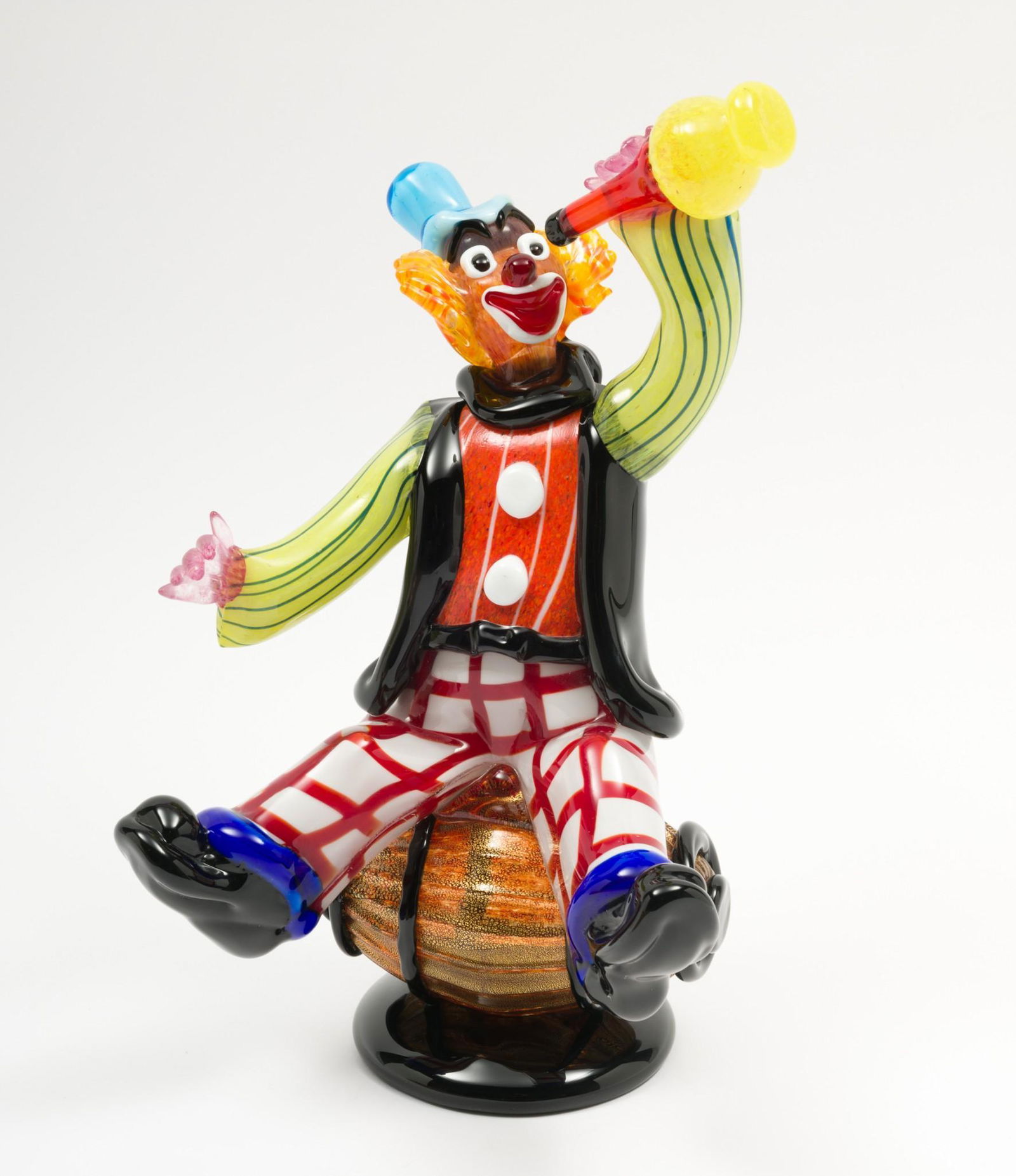 Mario Badioli Murano Art Glass Clown Sculpture (1 of 8)