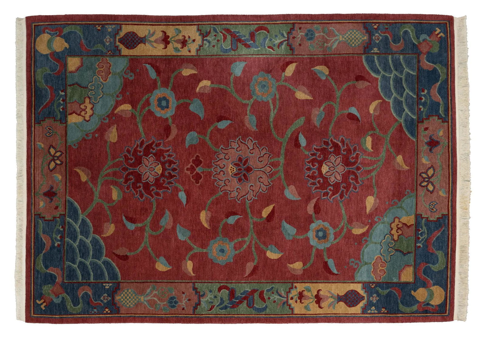 Vintage Tibetan Room Size Rug (1 of 5)
