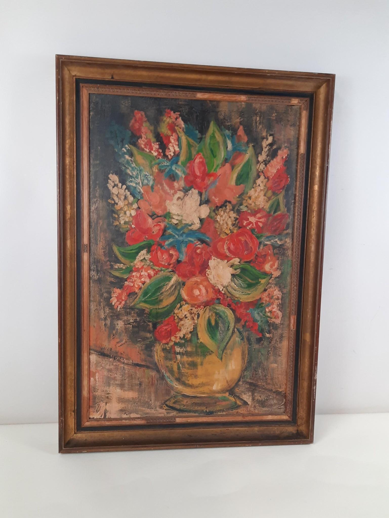 Robert H. Floral Still Life Painting (1 of 4)