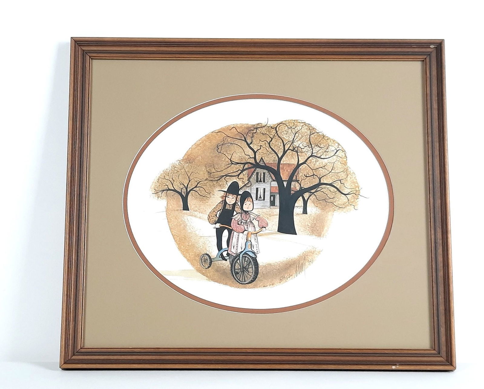 P. Buckly Moss "Hitching a Ride" Ltd Ed Print (1 of 4)