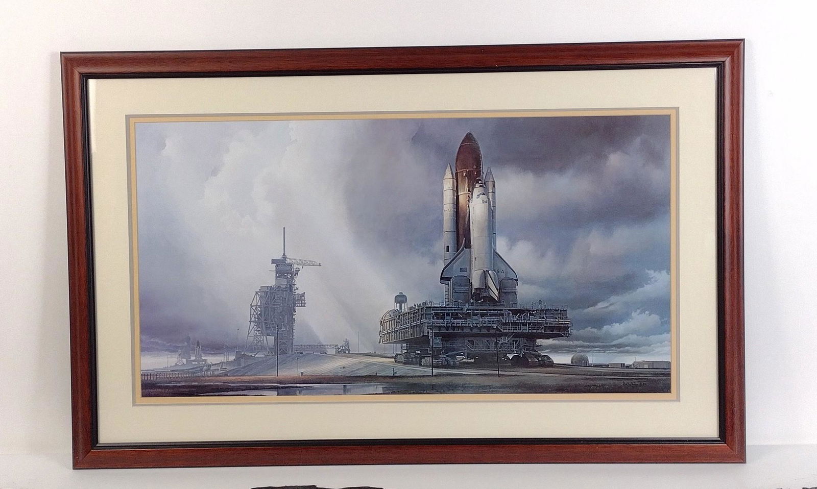 "Cape Winds" by Attila Hejja Space Shuttle Launch Print (1 of 3)