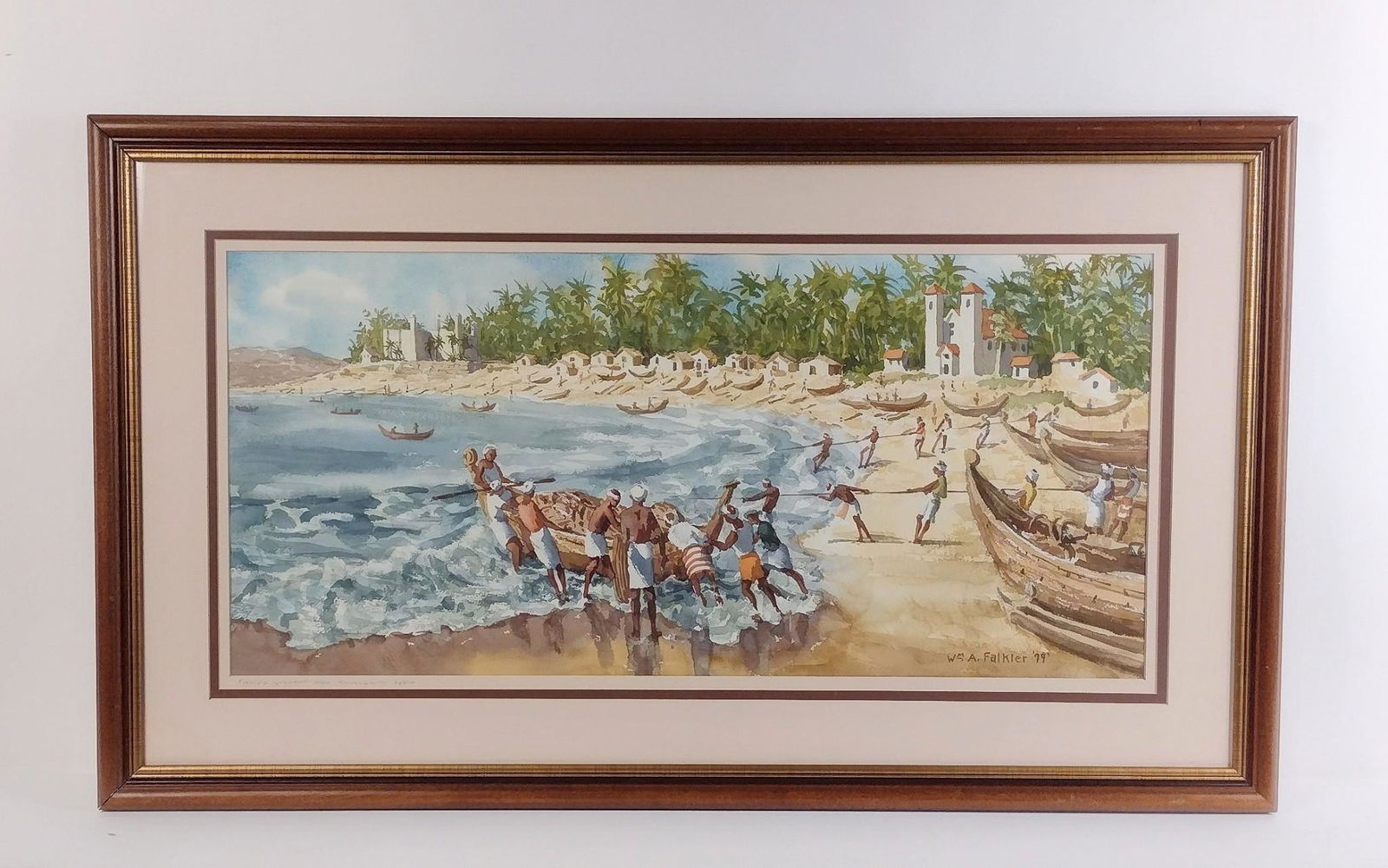 William A. Falkler Watercolor (1 of 4)
