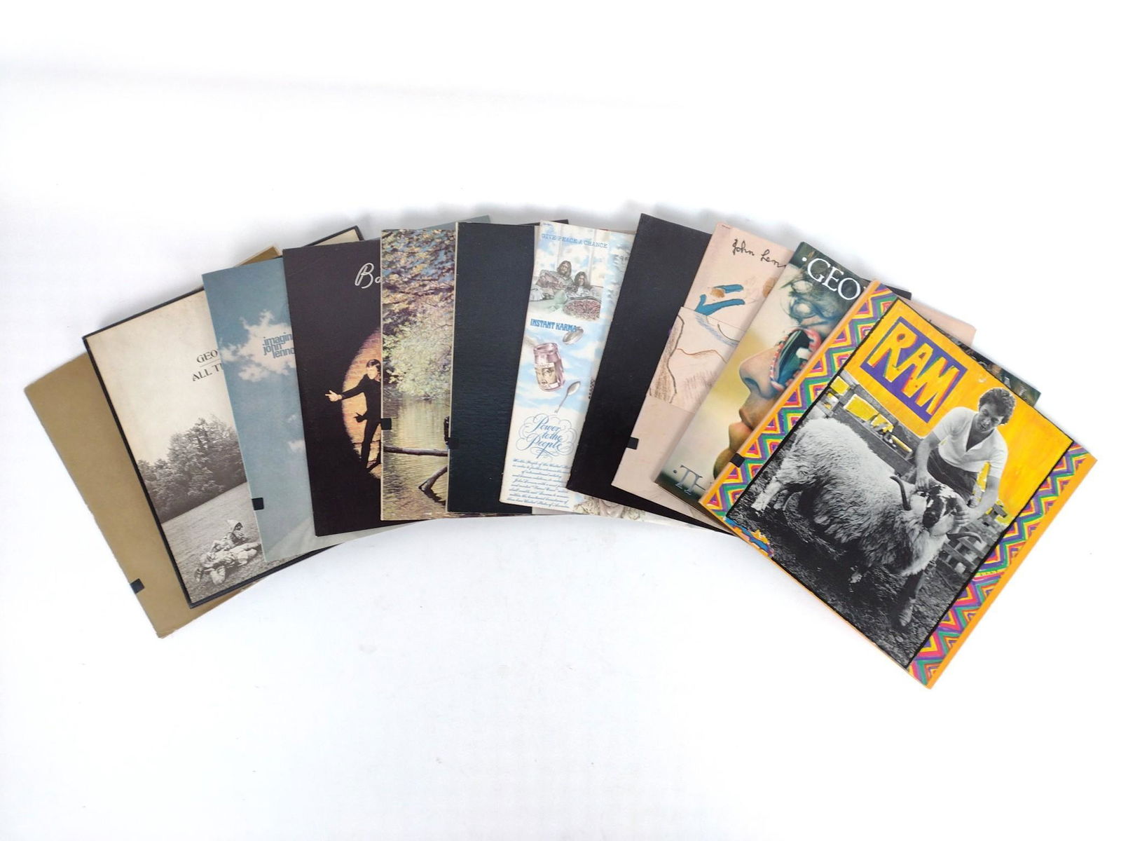 11 Albums incl Paul McCartney: Also includes John Lennon and George Harrison.JB IMPORTANT: Before bidding, please read the terms and conditions. When you registered for the auction you agreed to these terms and will be required to