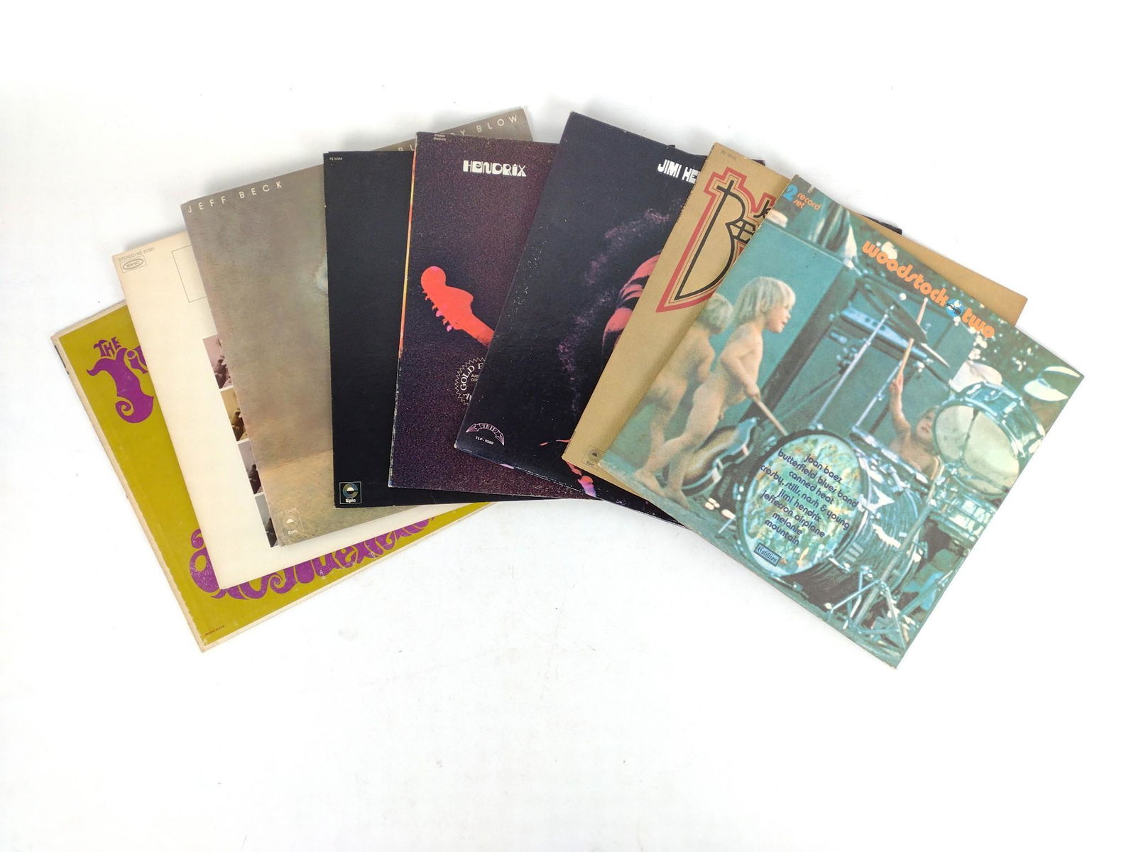 8 Albums incl Jimi Hendrix (1 of 3)