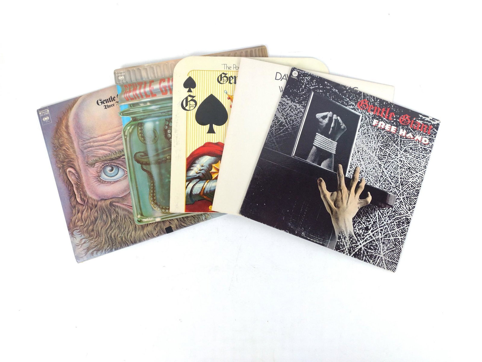 5 Albums incl Gentle Giant: Also includes David LaFlamme. JB IMPORTANT: Before bidding, please read the terms and conditions. When you registered for the auction you agreed to these terms and will be required to comply with them
