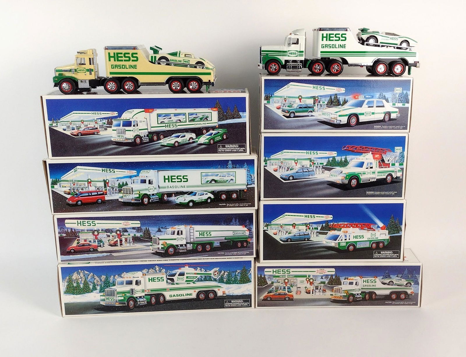10 Hess Trucks 1988-1997 (1 of 2)