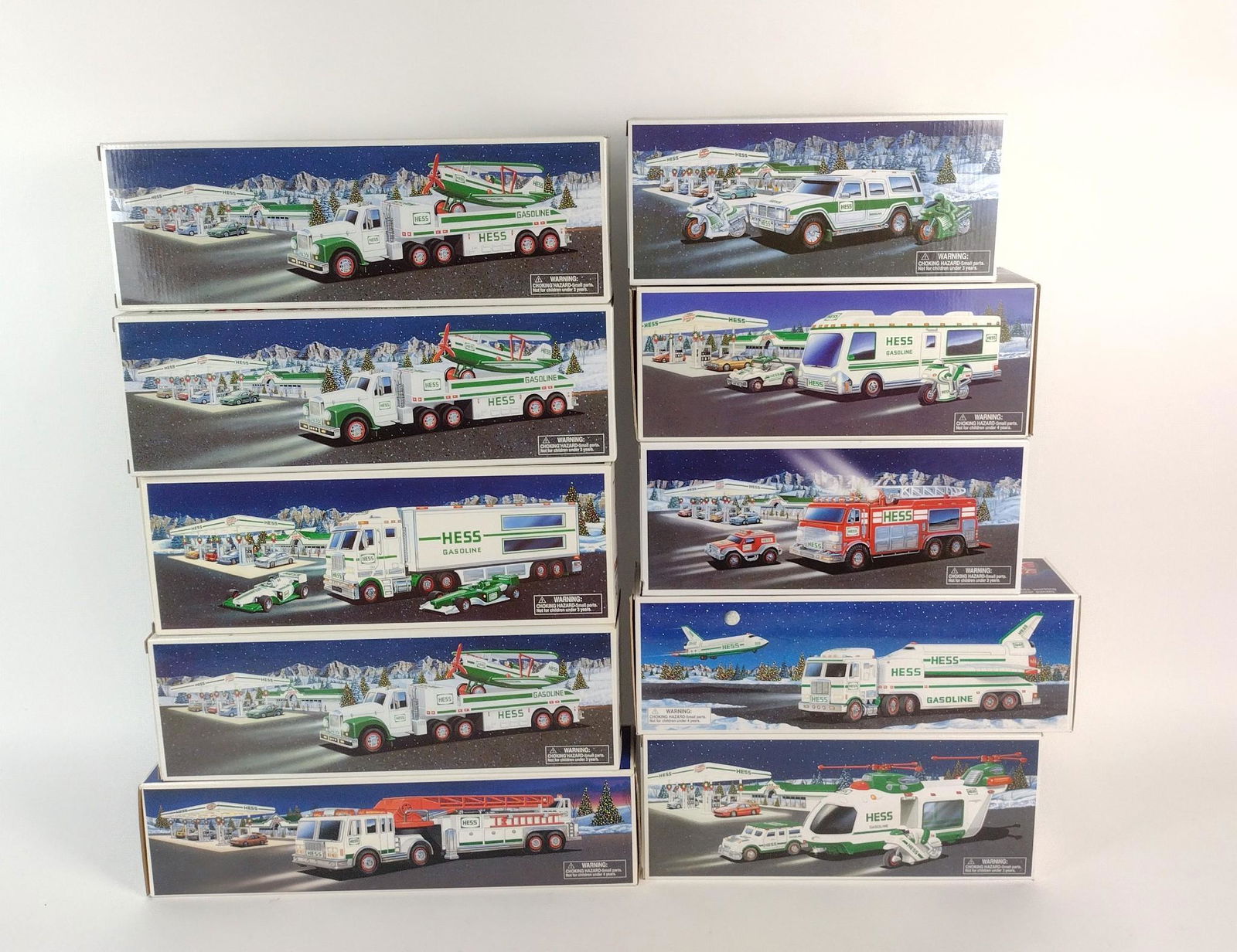 10 Hess Trucks 1998-2005 (1 of 2)
