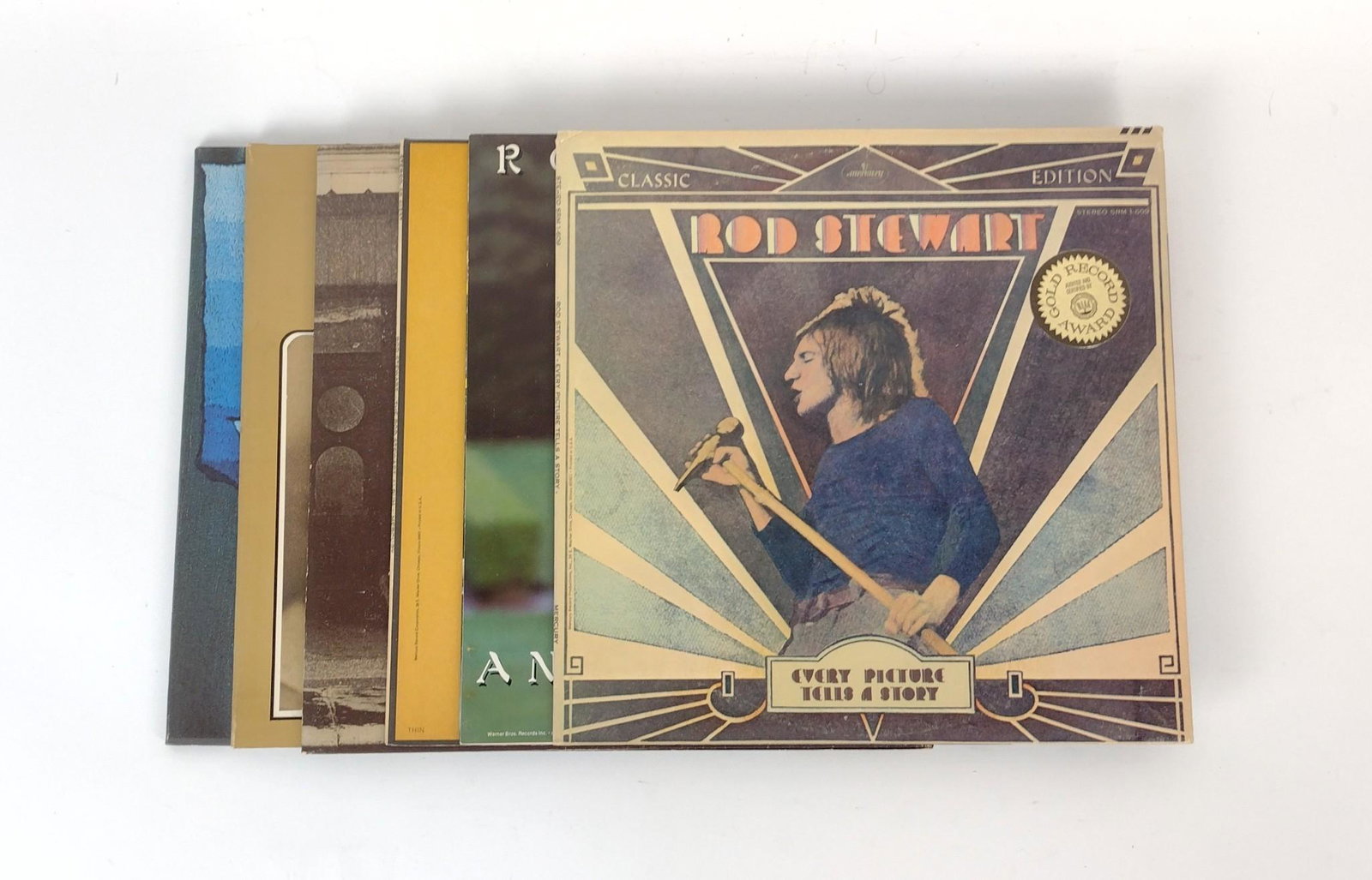 6 Albums incl Rod Stewart: Also includes Elton John. MEG IMPORTANT: Before bidding, please read the terms and conditions. When you registered for the auction you agreed to these terms and will be required to comply with them.