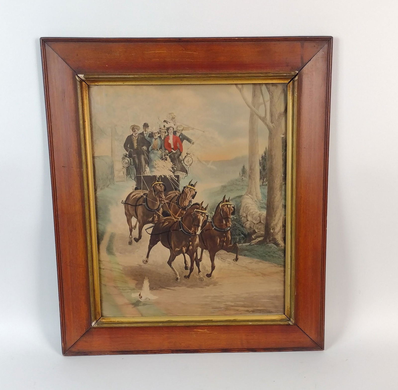 F.M. Lamb Coaching Print (1 of 3)