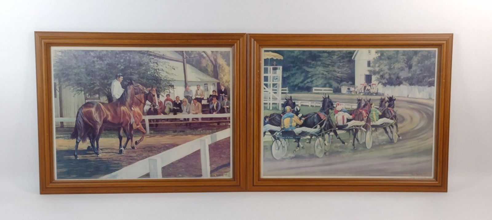 2 Philip Berkeley Horse Harness Racing Prints (1 of 8)