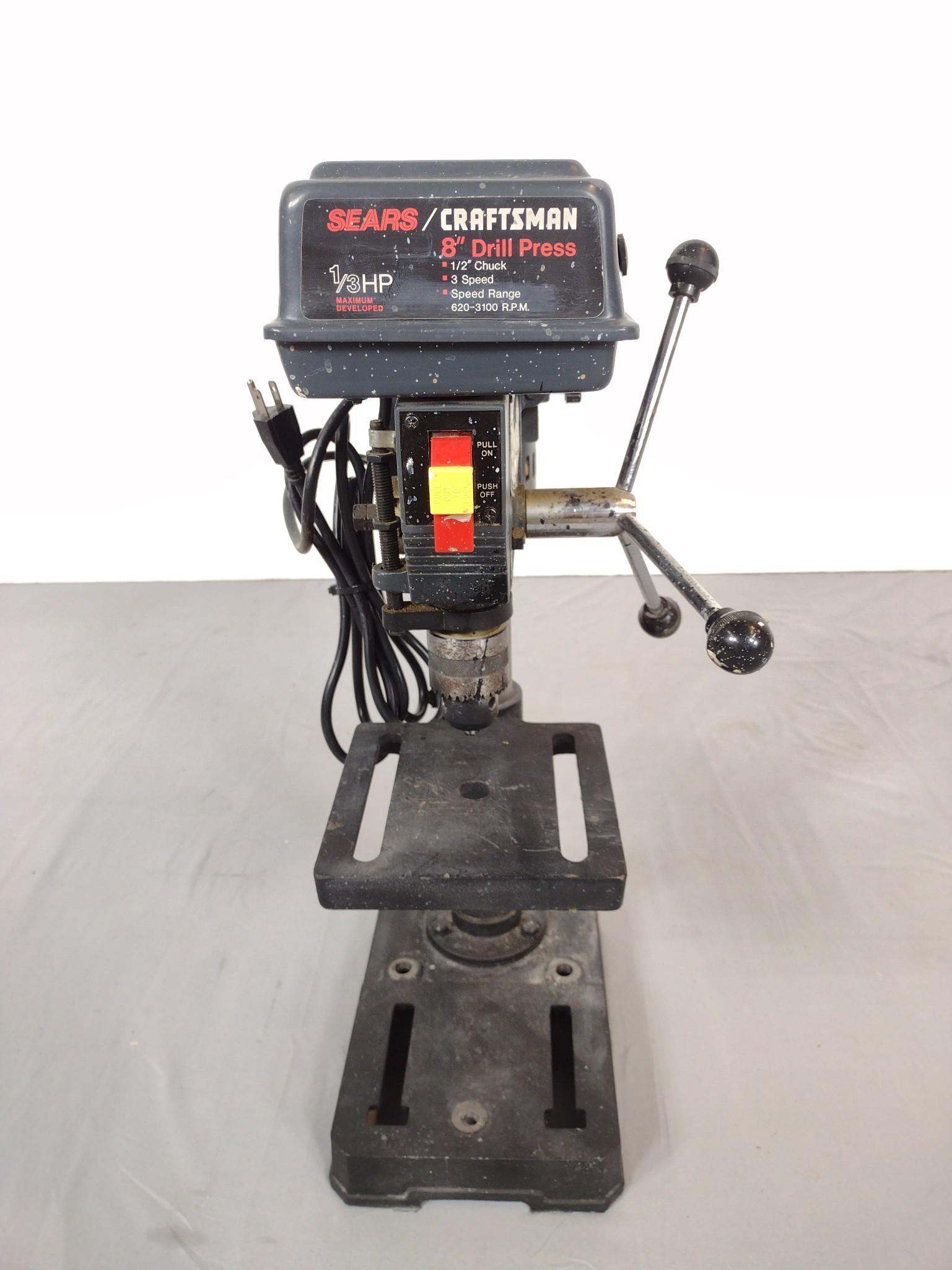 Craftsman 8 inch drill press deals