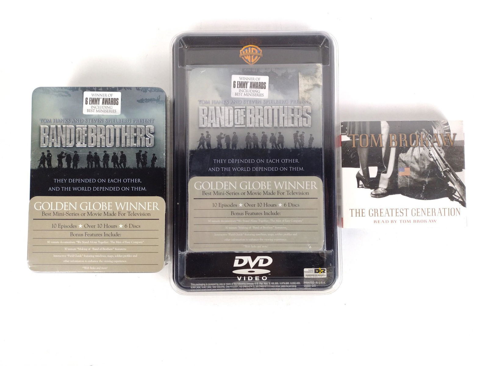 2 Band of Brothers DVD Sets & Audio CD The Greatest Generation (1 of 1)