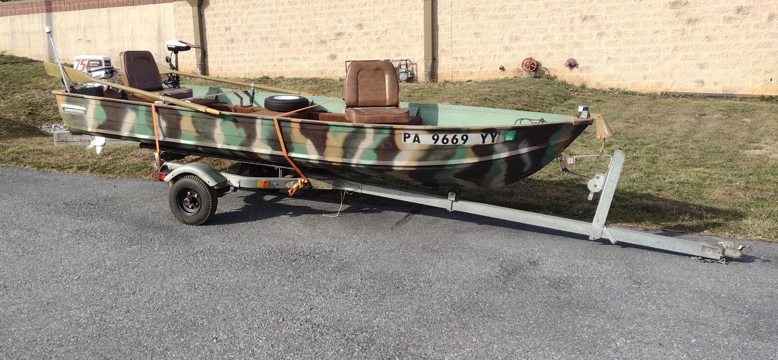 Gamefisher Boat With Sea King 7.5 HP Motor (1 of 19)