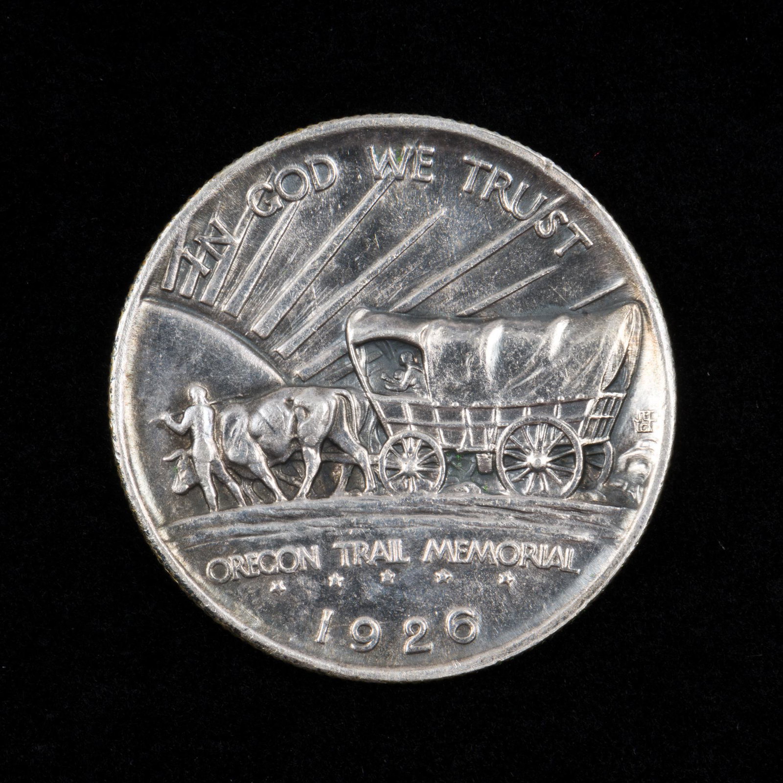 1926-S Oregon Trail Commemorative Half Dollar (1 of 2)