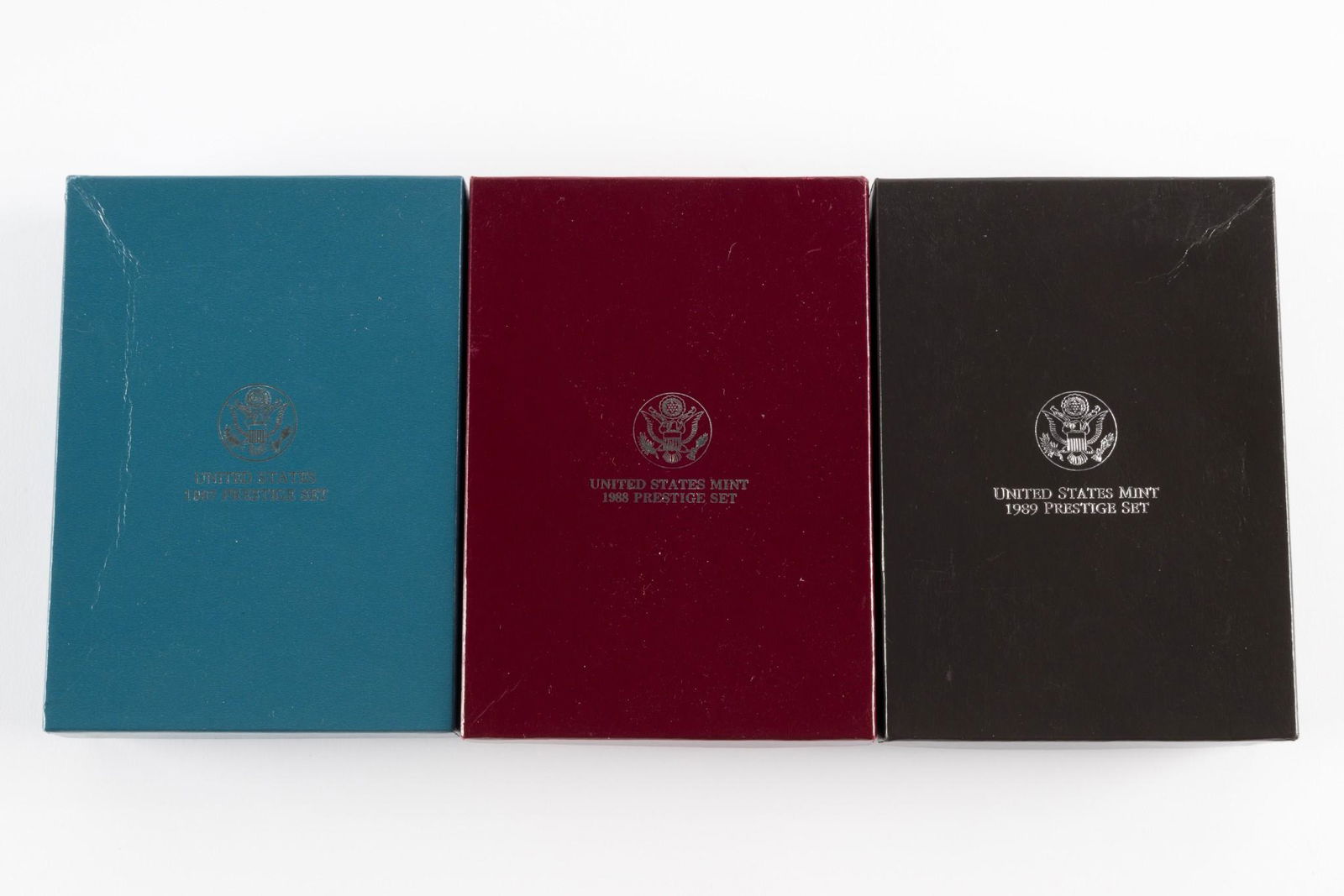 3 Prestige Proof Sets - 1987, 1988 And 1989 (1 of 4)