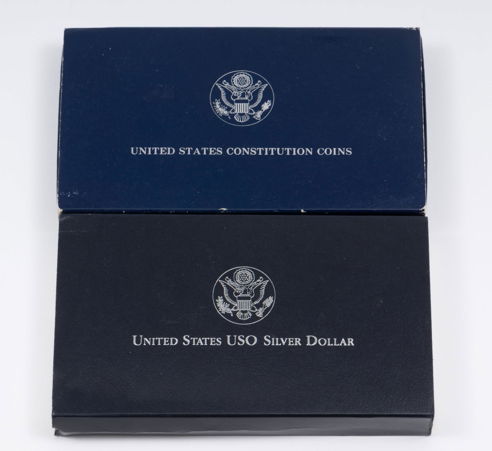 1987 U.S. Constitution Proof And 1991 U.S.O. Silver Dollar (1 of 3)