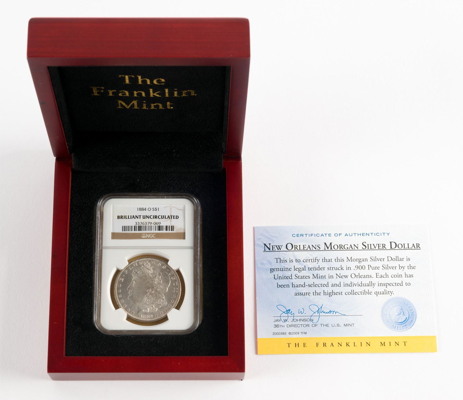 1884-O Morgan Silver Dollar (1 of 2)