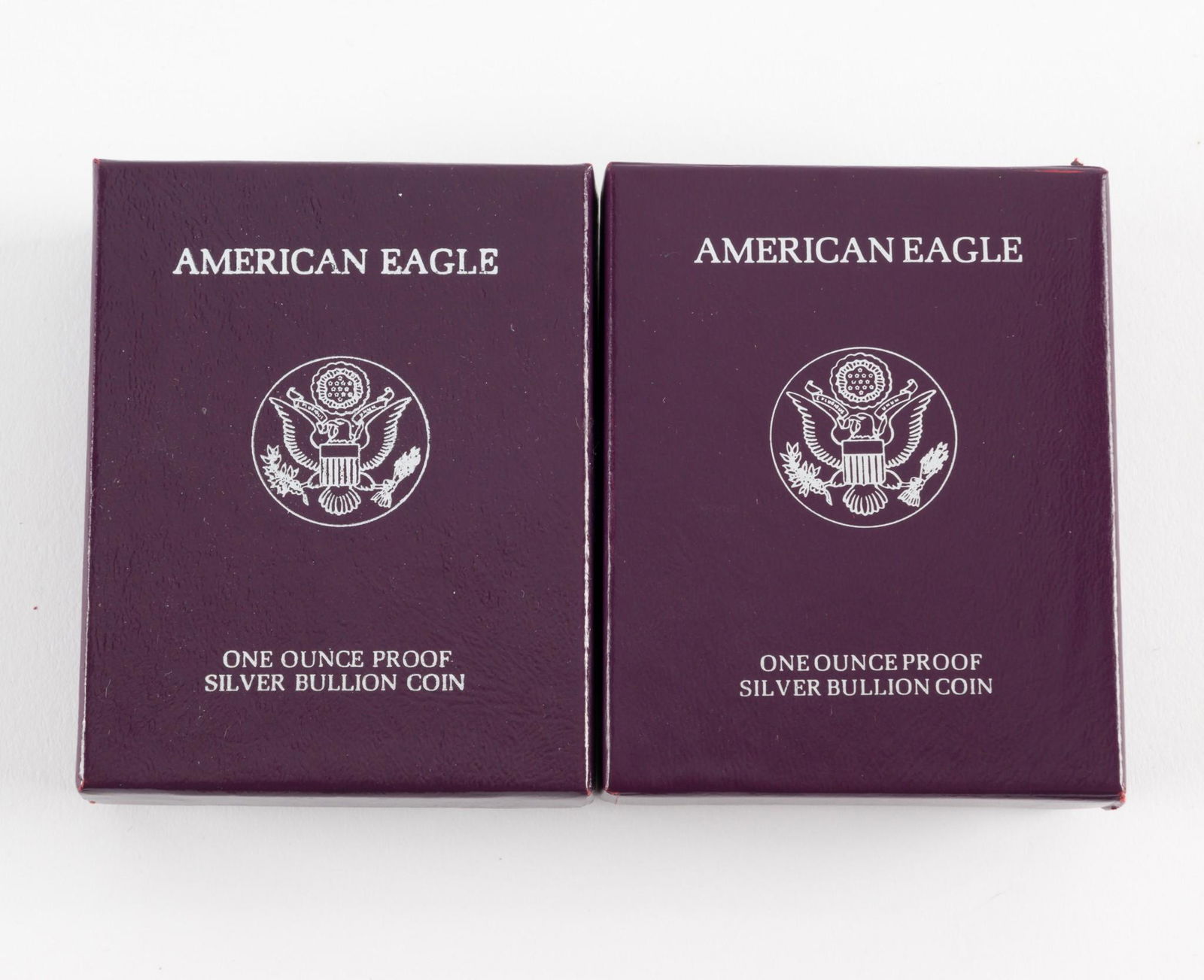 1990 and 1992 Proof Silver Eagles (1 of 3)