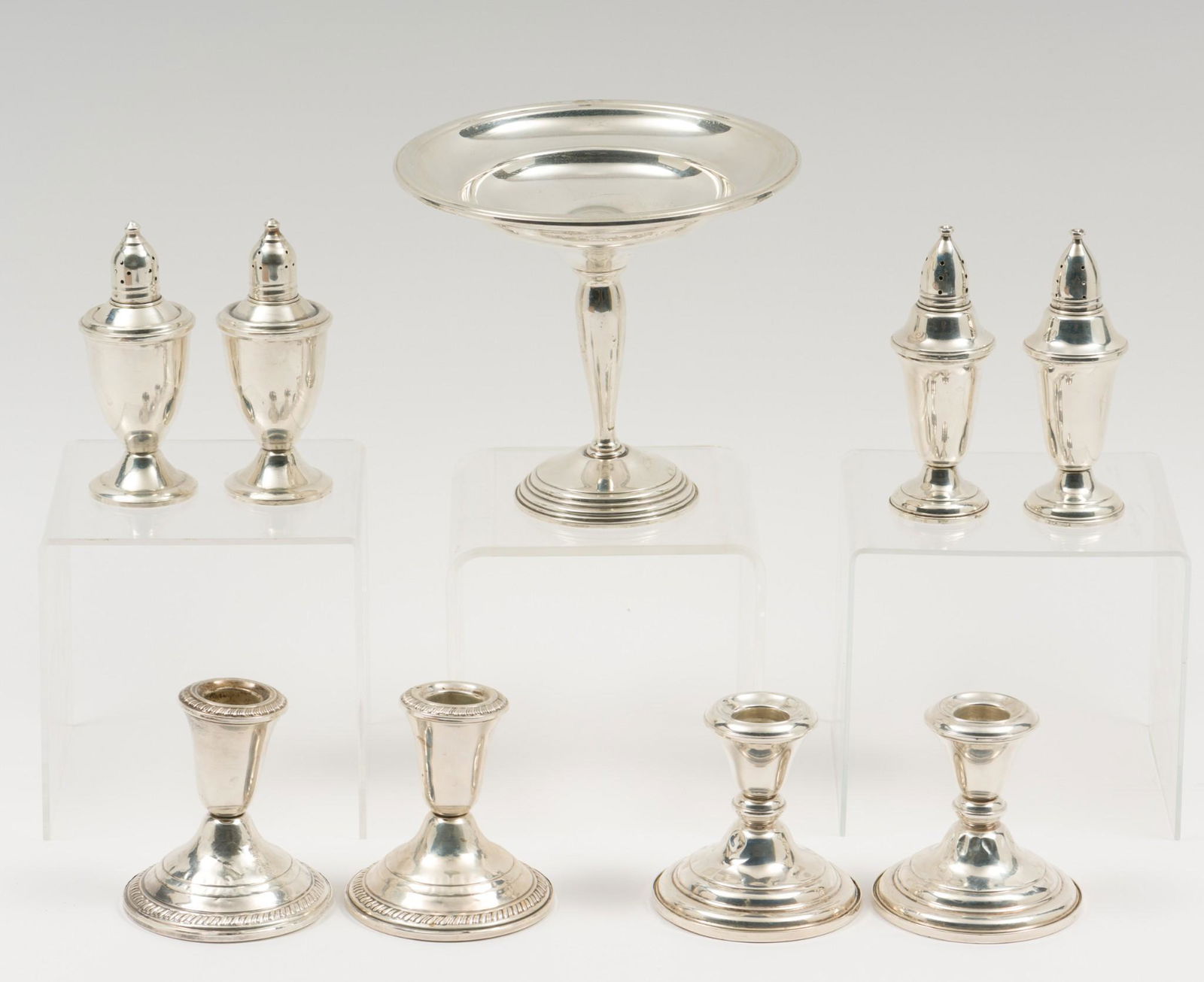 9 Pcs Weighted Sterling Incl Whiting (1 of 9)