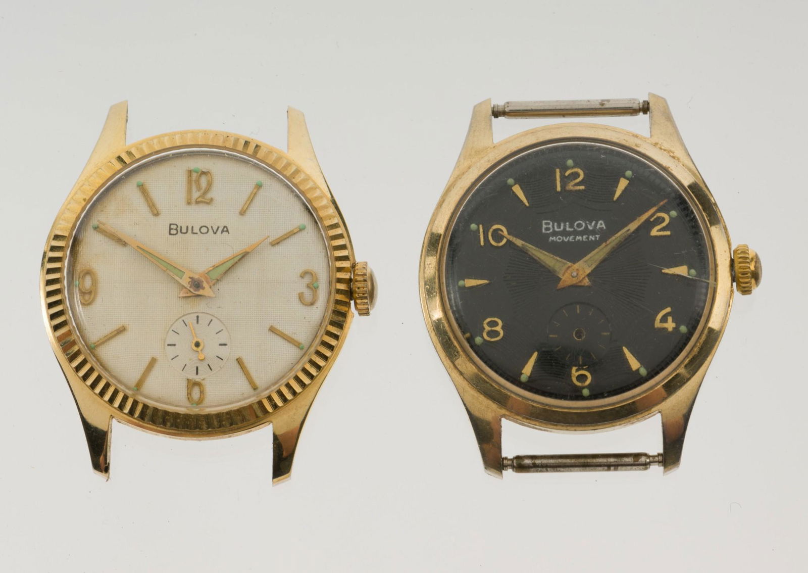 2 Vintage Bulova Model 10 AK Wristwatches (1 of 9)