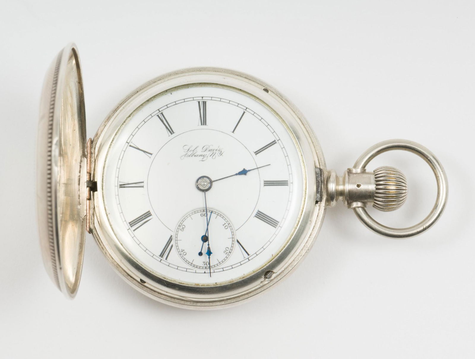 Rockford Watch Co. Model 6 Coin Silver Hunter Case Pocket Watch (1 of 6)
