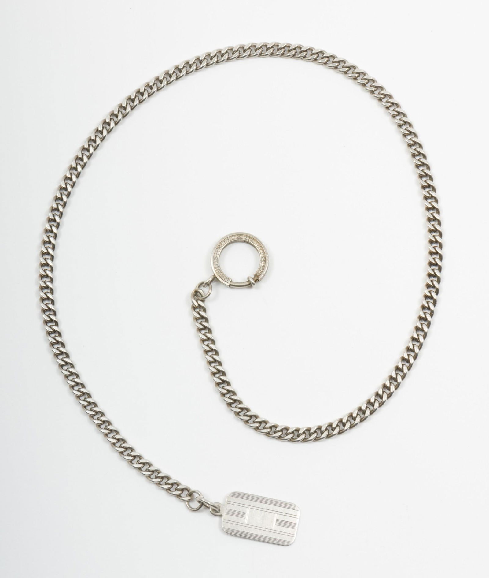 Sterling Watch Chain with Charm (1 of 4)