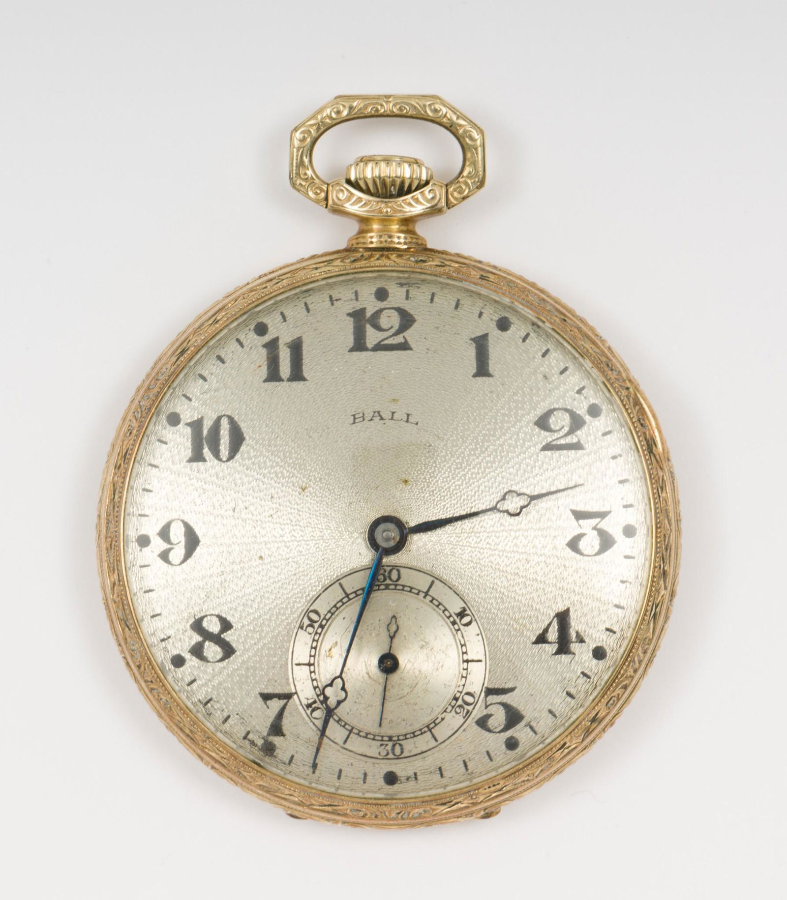 Ball Model 1 Open Face Pocket Watch (1 of 4)
