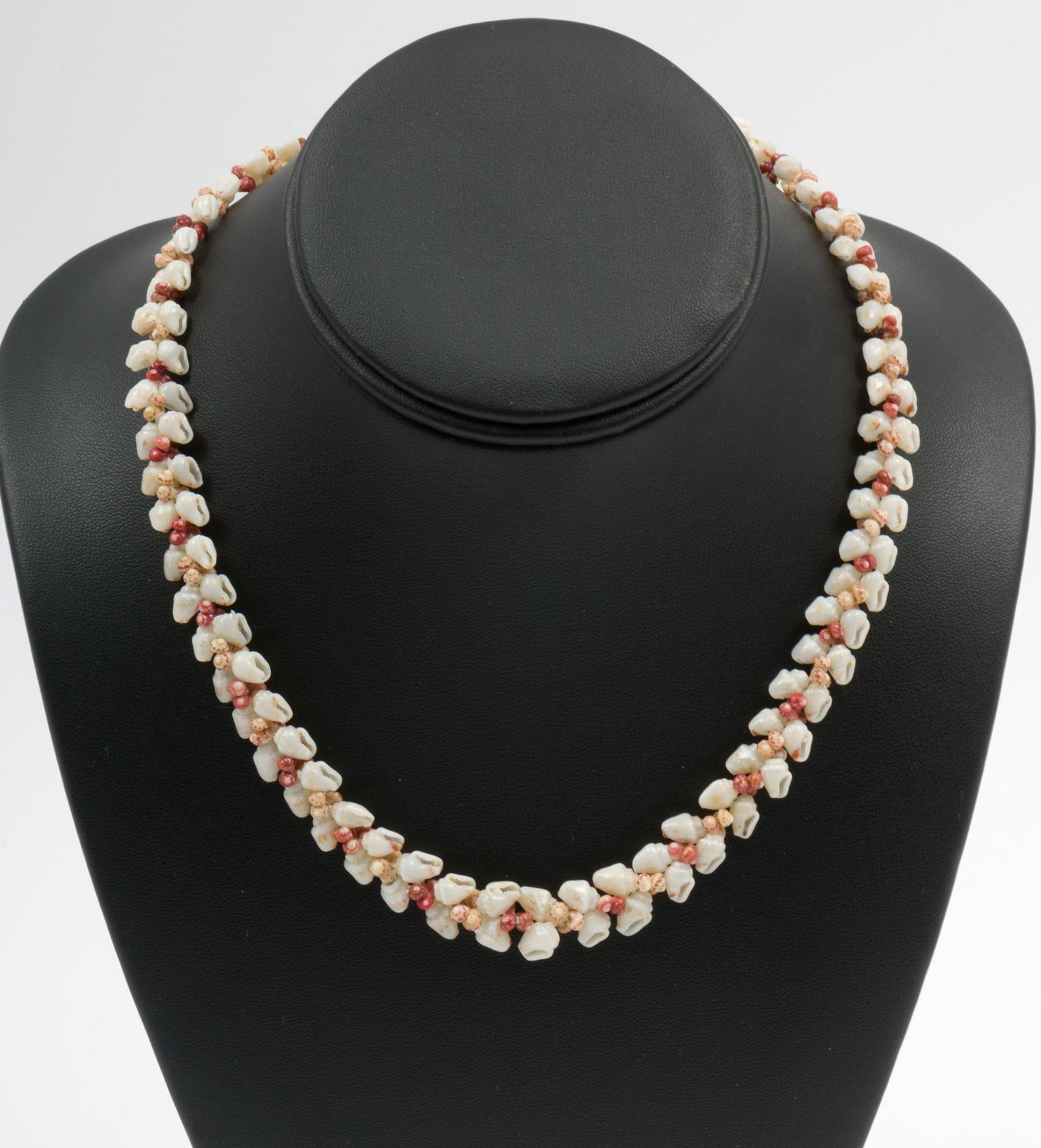 Ni'ihau Kahelelani & Momi Heleconia Shell Necklace (1 of 4)