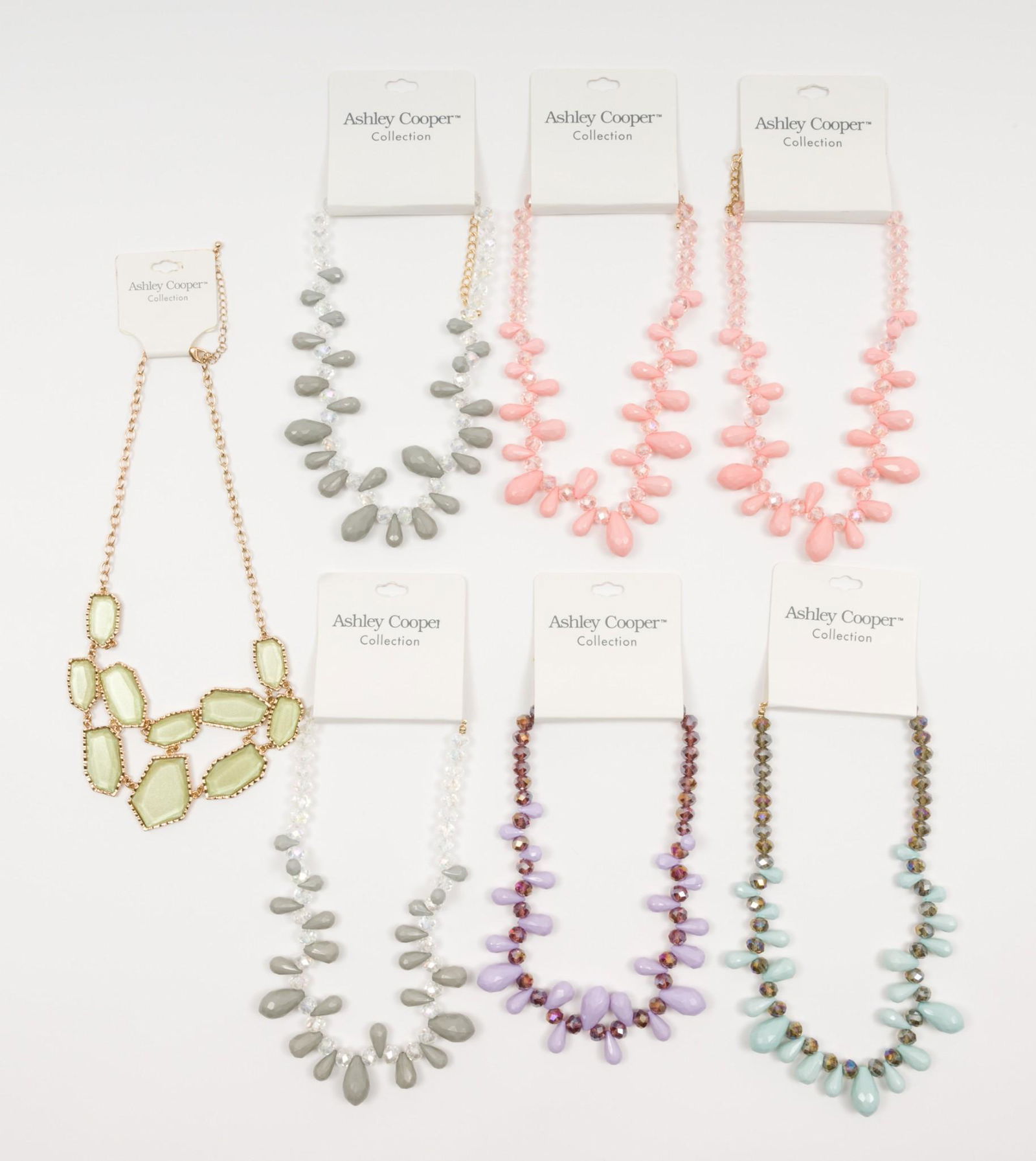 7 Ashley Cooper Collection Costume Necklaces (1 of 9)