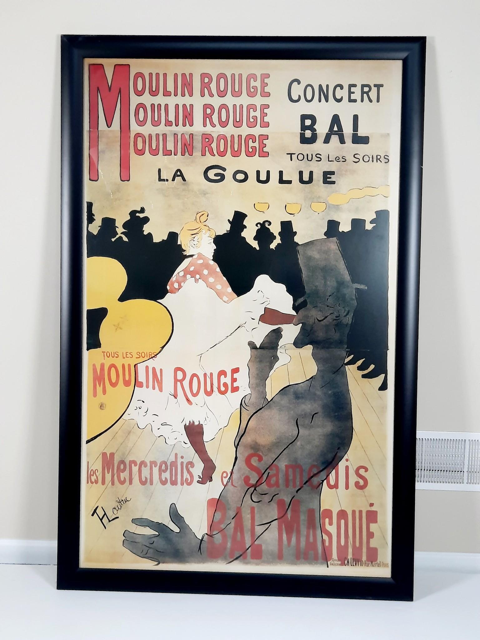 Oversized Moulin Rouge Poster (1 of 3)