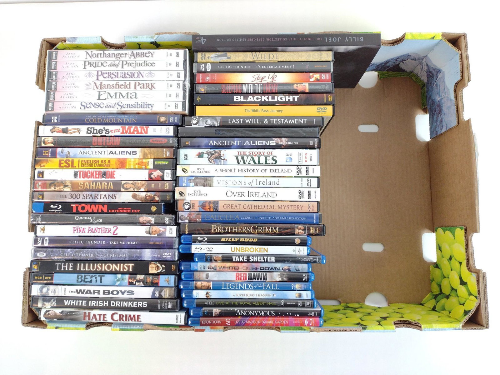46 DVD's incl Travel: Also includes comedy and thriller. Some factory sealed. JB IMPORTANT: Before bidding, please read the terms and conditions. When you registered for the auction you agreed to these terms and will be re