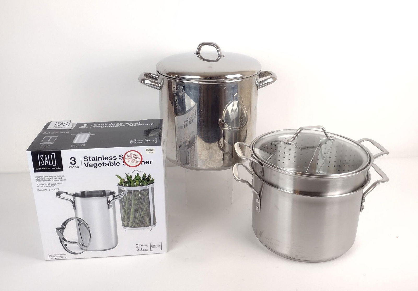 3 Pots incl Calphon and Steamer Pots (1 of 4)