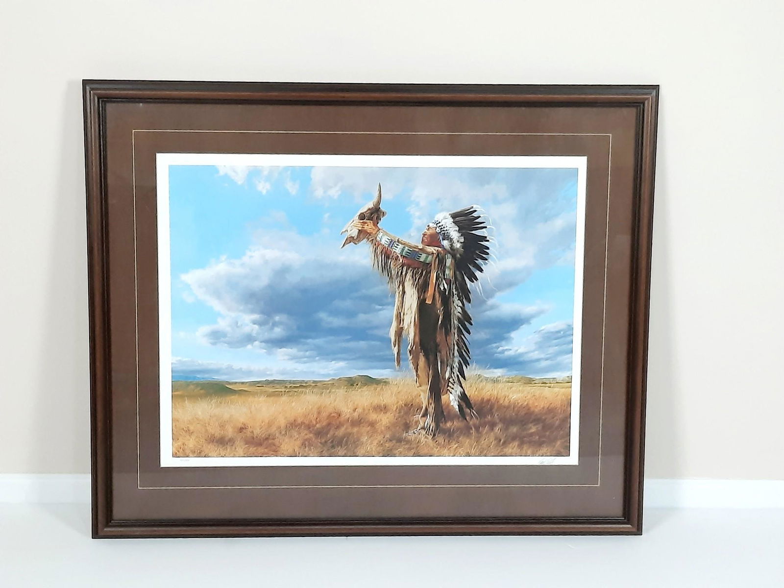 Paul Calle Native American Ltd Ed. Print (1 of 3)