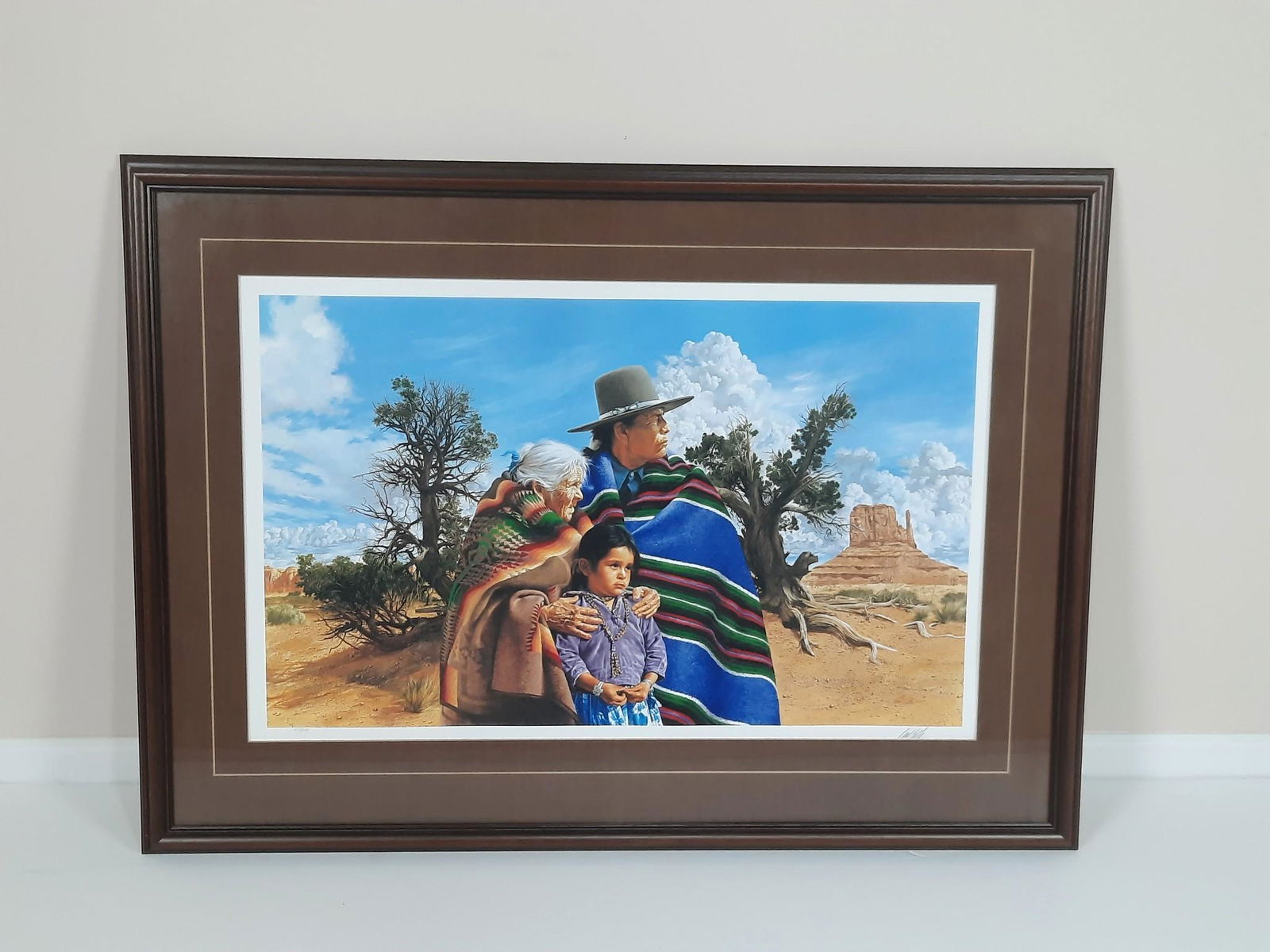 Paul Calle "Generations In The Valley" Ltd Ed Print (1 of 4)