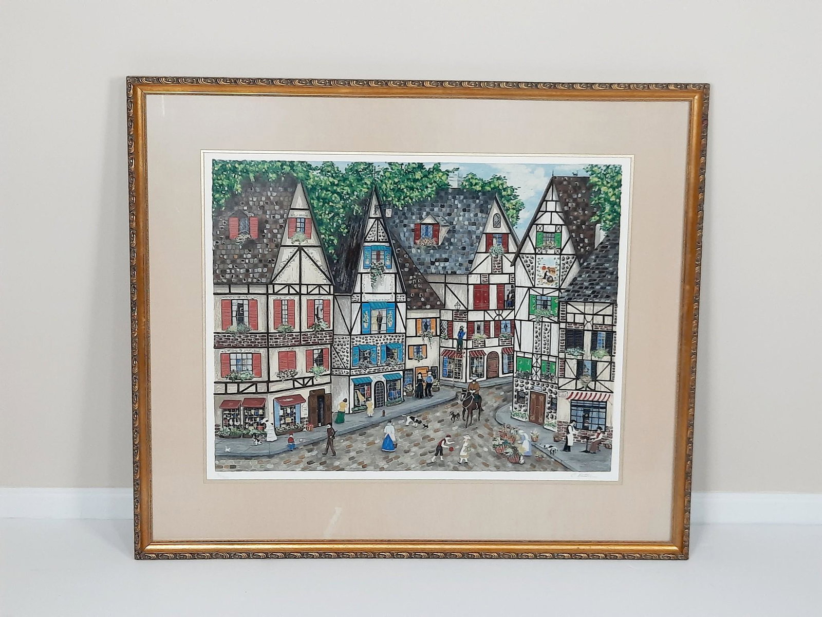 Catherine Eaton Street Scene Ltd Ed Print (1 of 4)