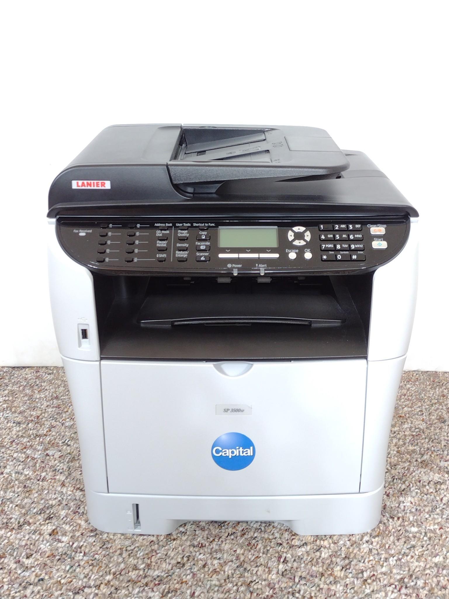 Lanier SP 3500sf Laser Printer (1 of 5)
