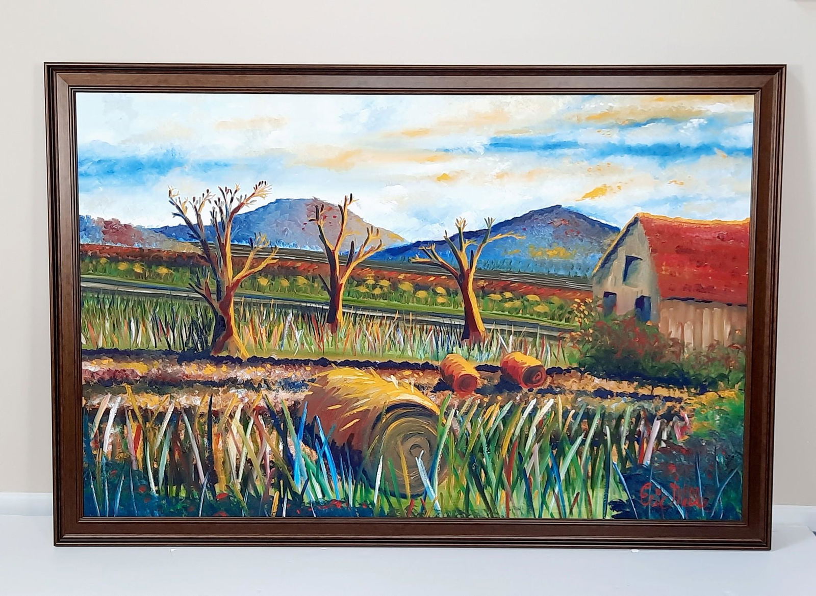 Eric Miller Oversized Farmers Field Painting (1 of 3)
