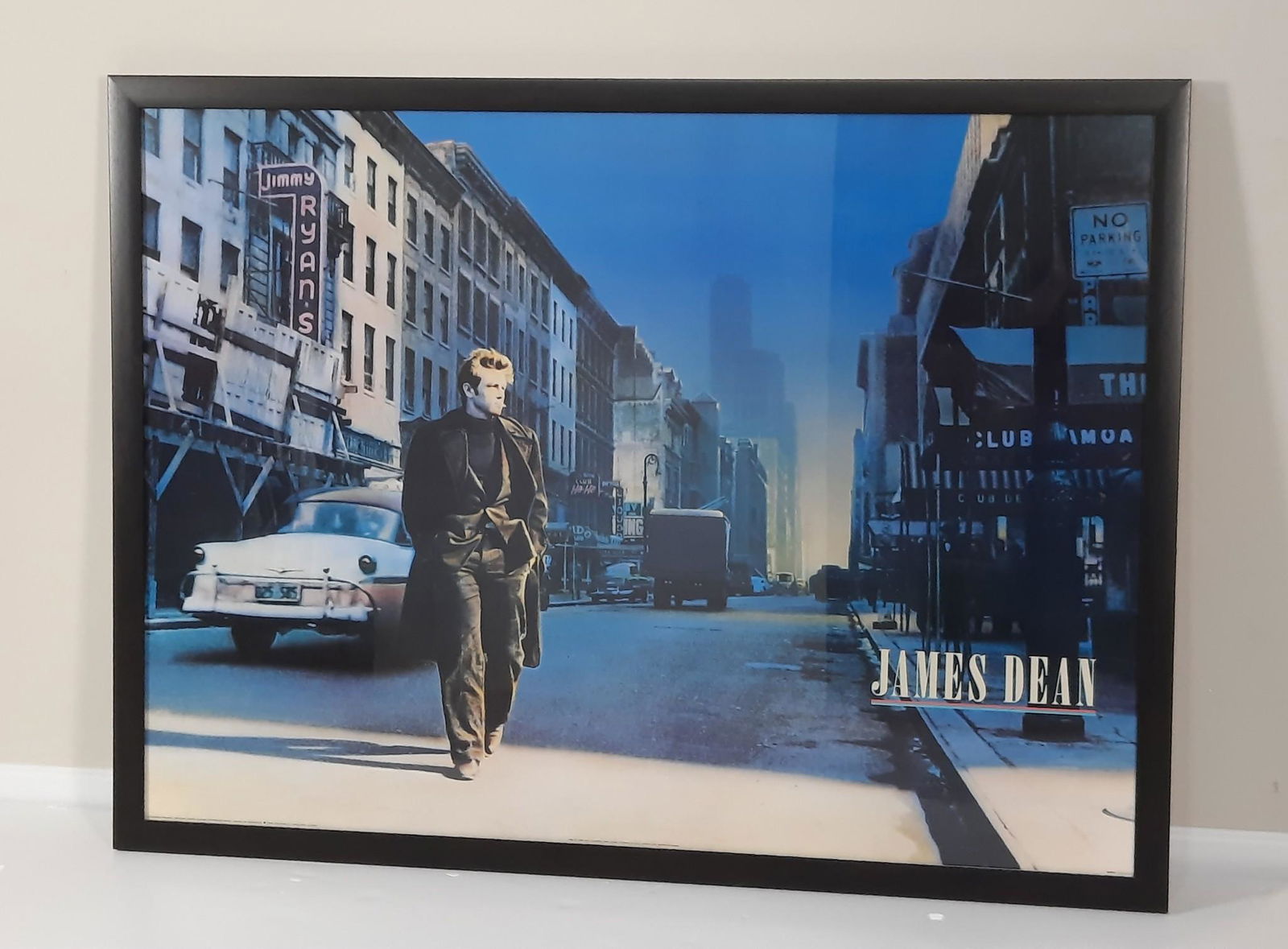 James Dean "Walking Down West 52nd St" Lithograph (1 of 2)