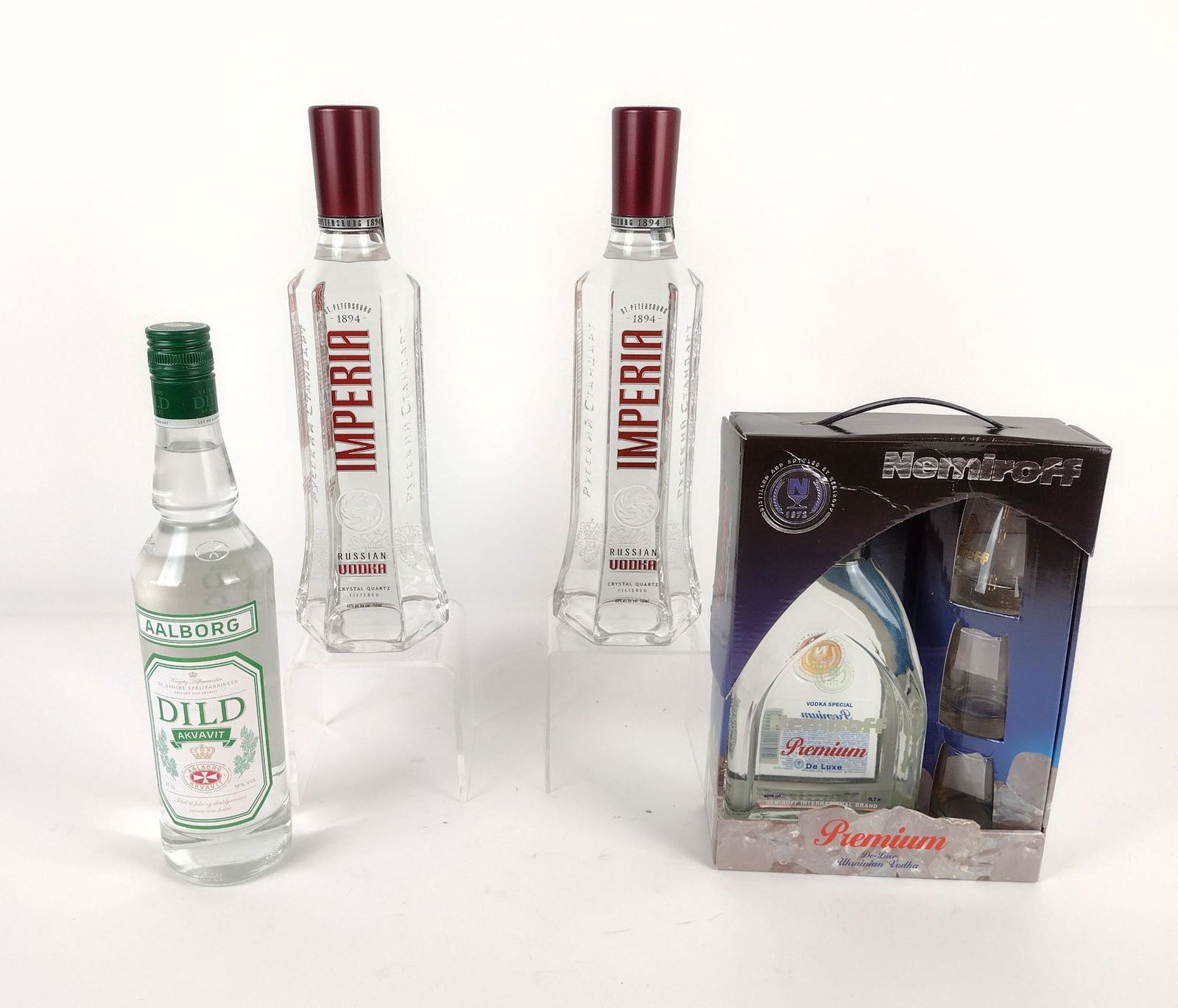 4 Estate Bottles of Vodka (1 of 4)