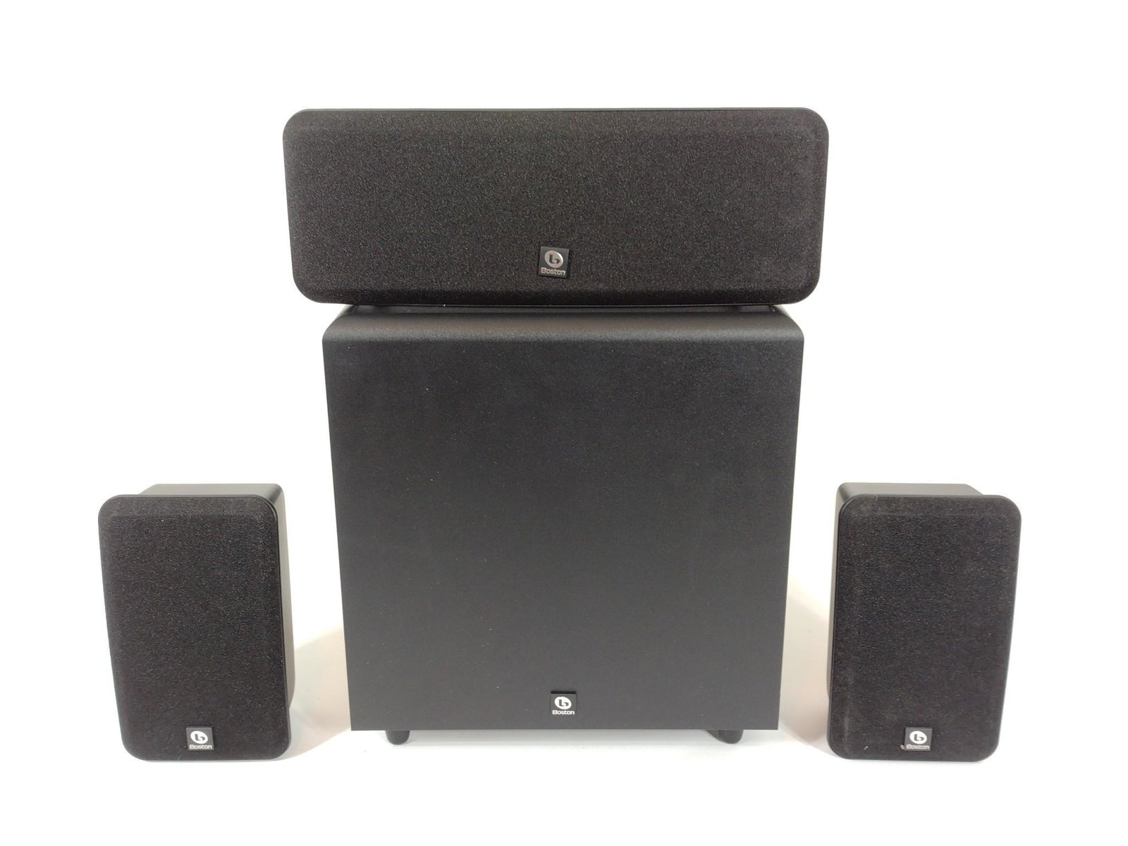Boston MCS 160 Sound System: Sub woofer11" wide X 14-3/4" deep X 12" high. Working. MG. IMPORTANT: Before bidding, please read the terms and conditions. When you registered for the auction you agreed to these terms and will be re