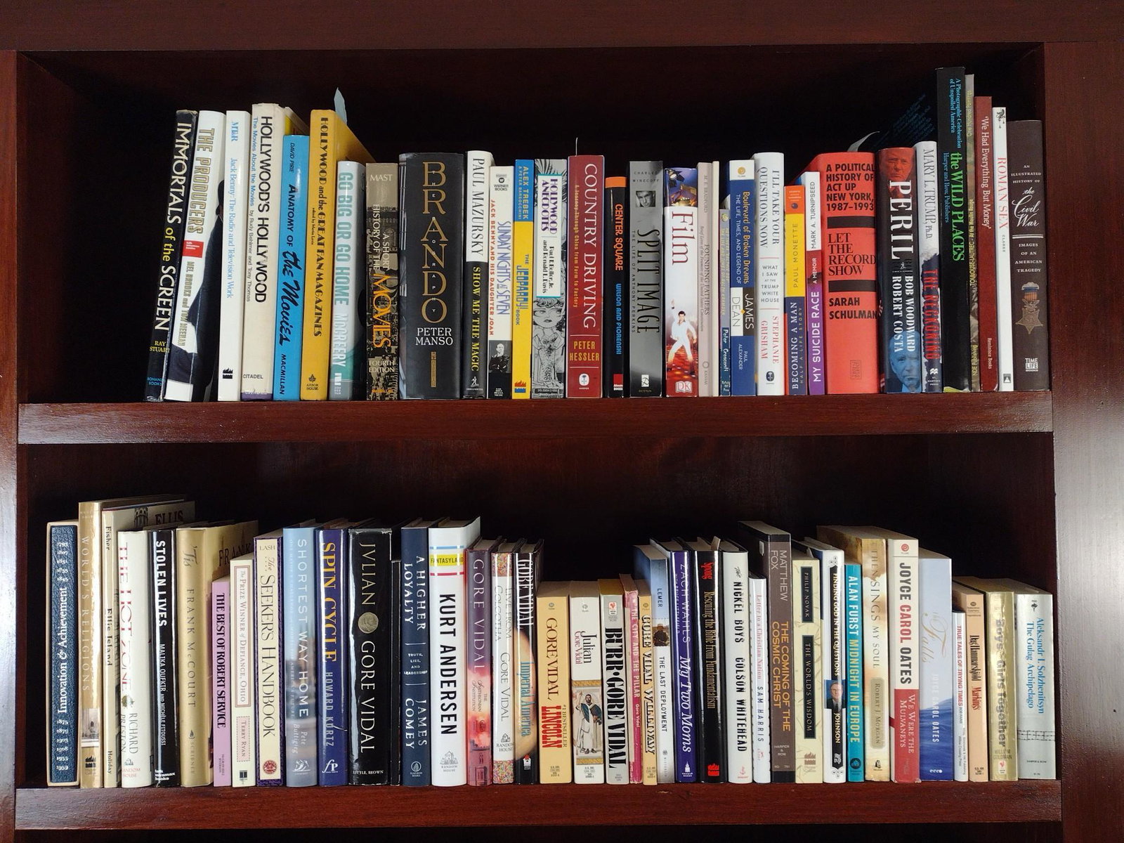 71 Books Incl Peril: Also includes Film, Split Image, Kurt Anderson, The Hot Zone. MG. IMPORTANT: Before bidding, please read the terms and conditions. When you registered for the auction you agreed to these terms and wil