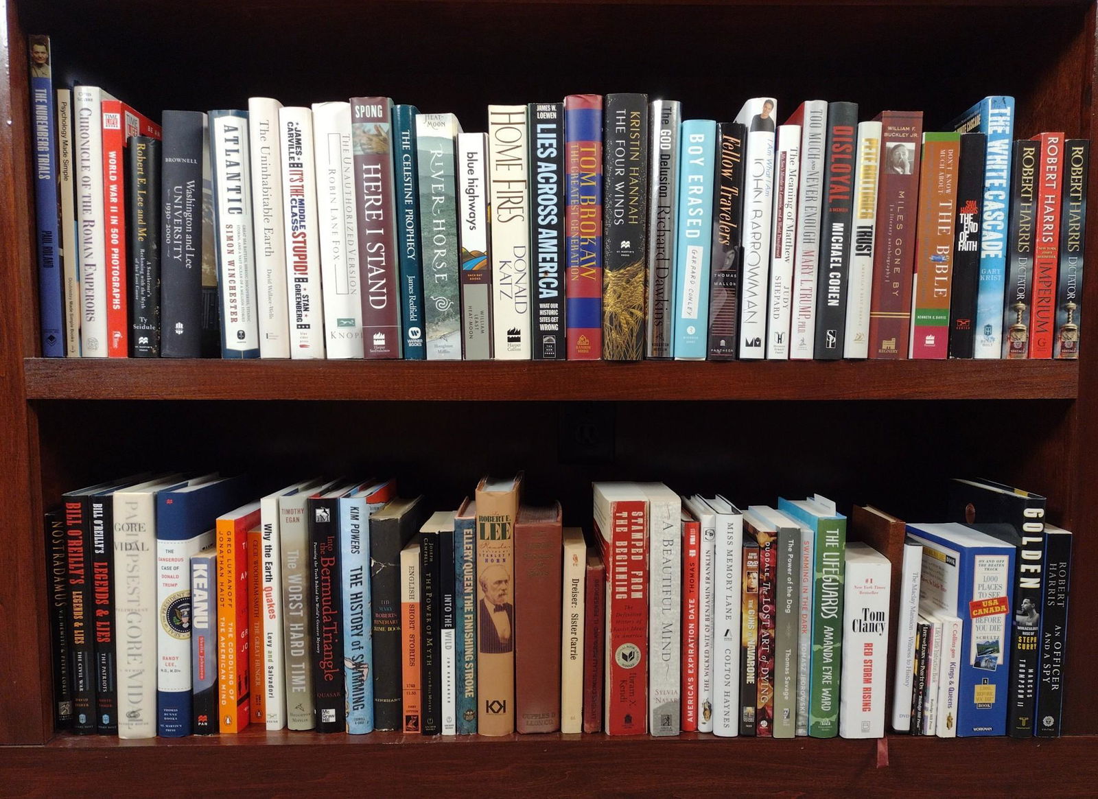 73 Books Incl Lies Across American (1 of 5)