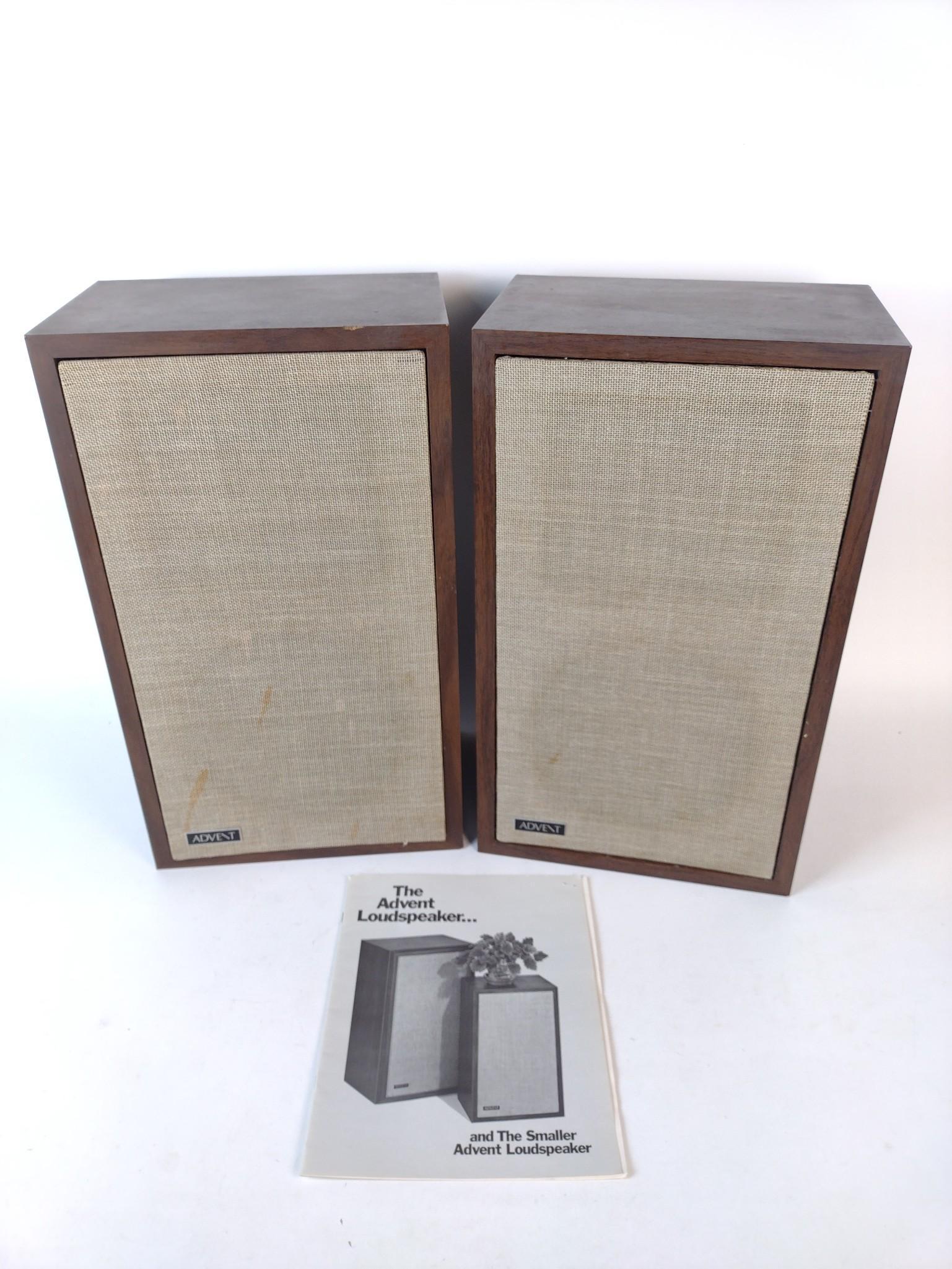 Advent 2 cheap speakers