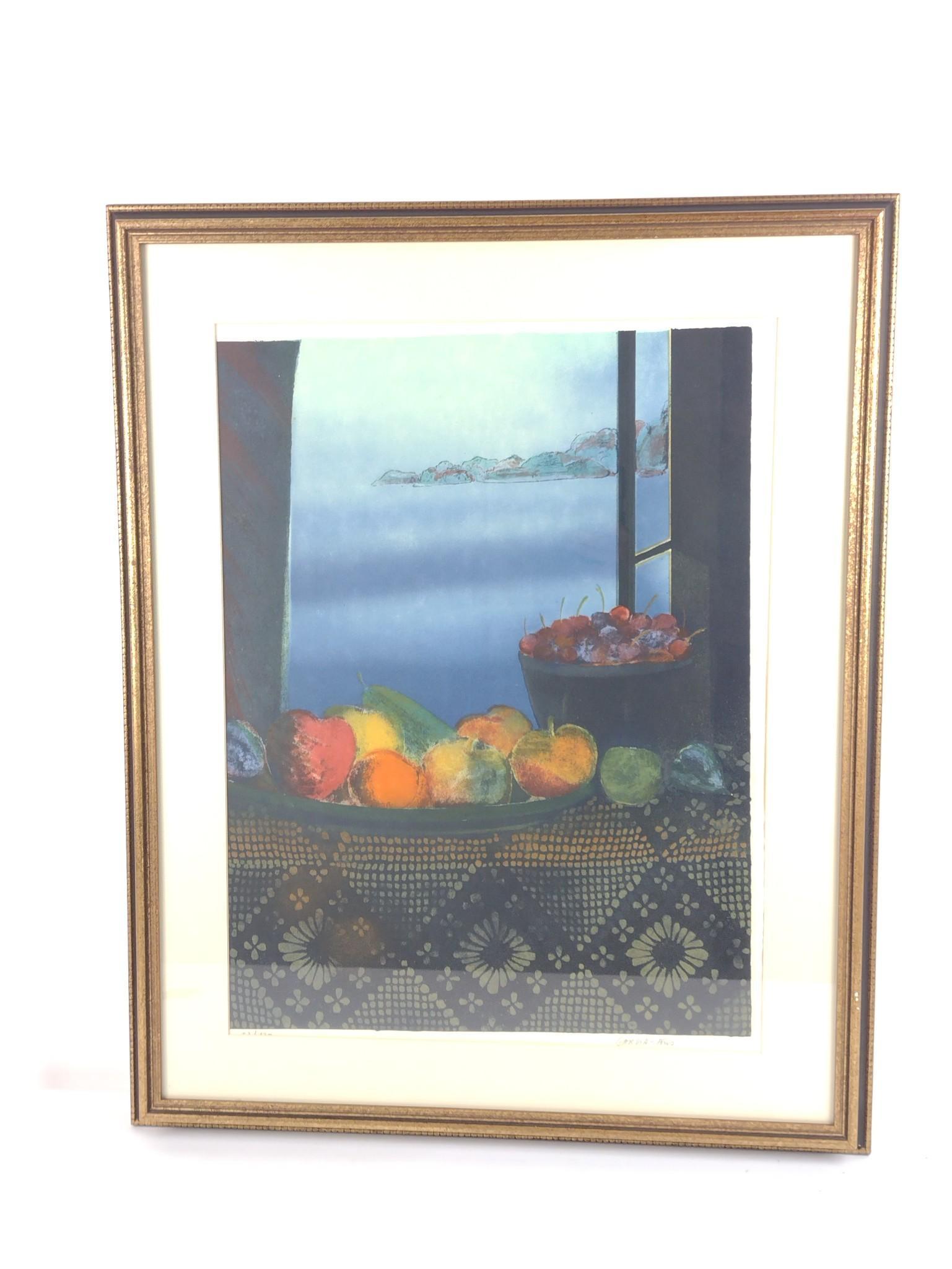 The Fruits Of Summer Lithograph By Garcia-Fons (1 of 3)