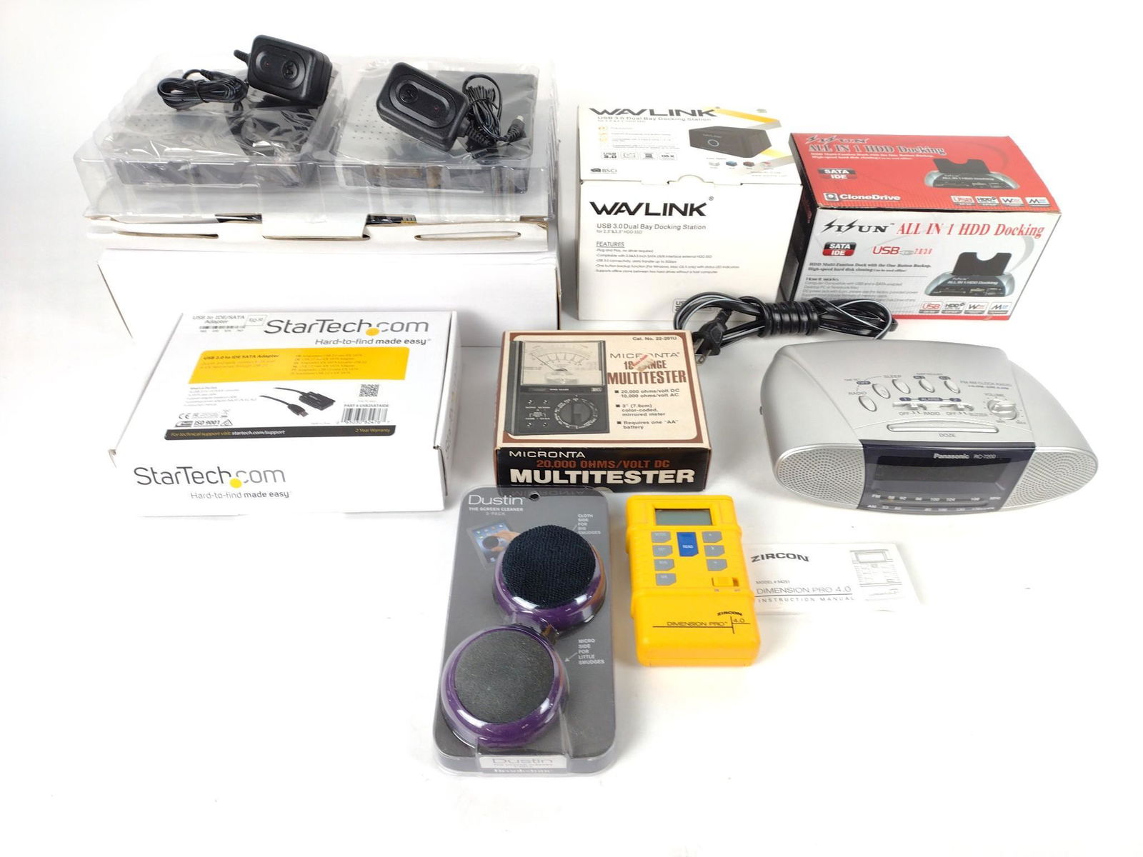 8 Pcs Consumer Electronics incl Hard Drive Docks (1 of 4)