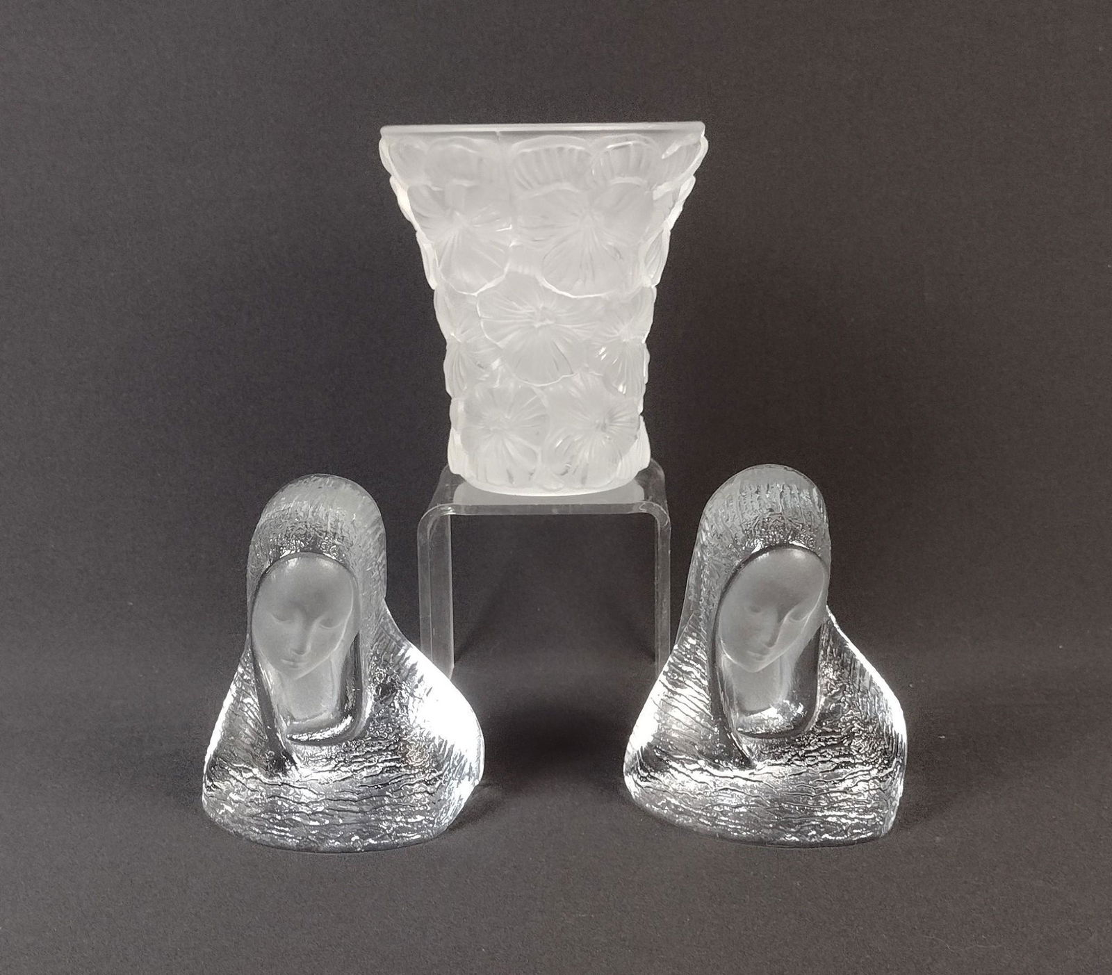 3 Pcs Glassware incl Viking Inc. Madonna (1 of 2)