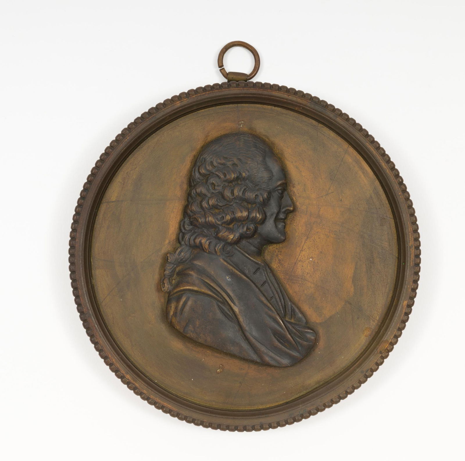 C. Late 18th Century French Portrait medallion of Voltaire (1 of 4)