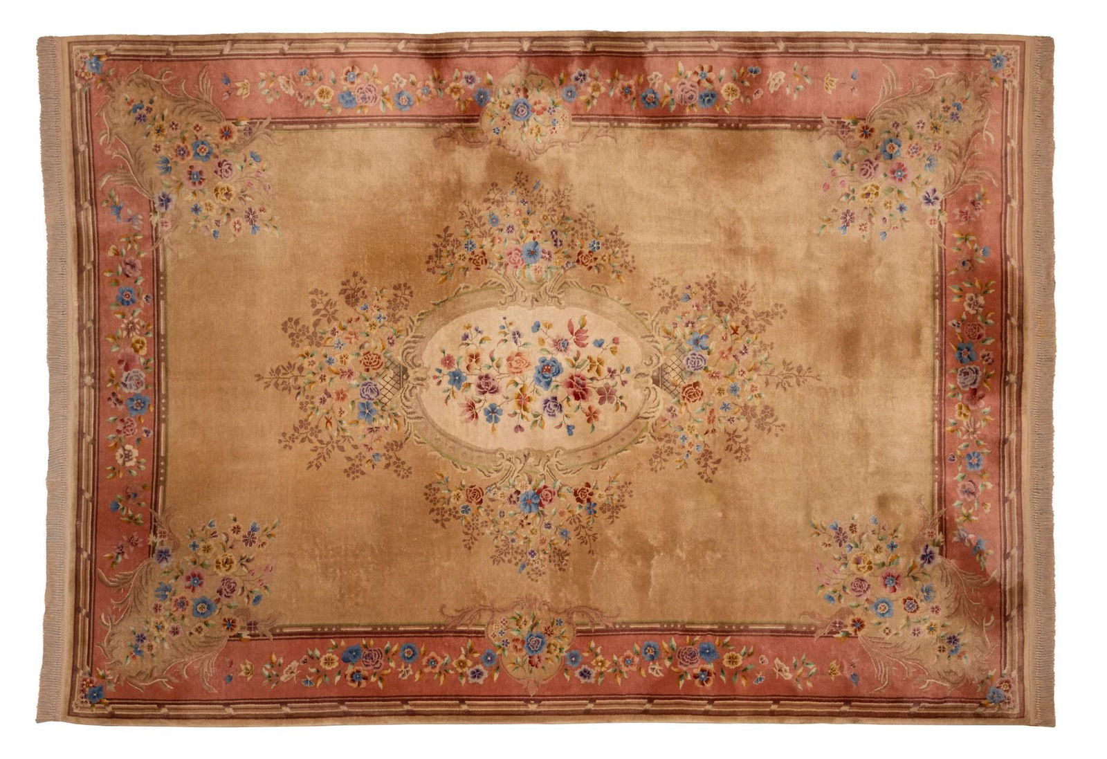 Chinese Aubusson Room Size Rug (1 of 4)